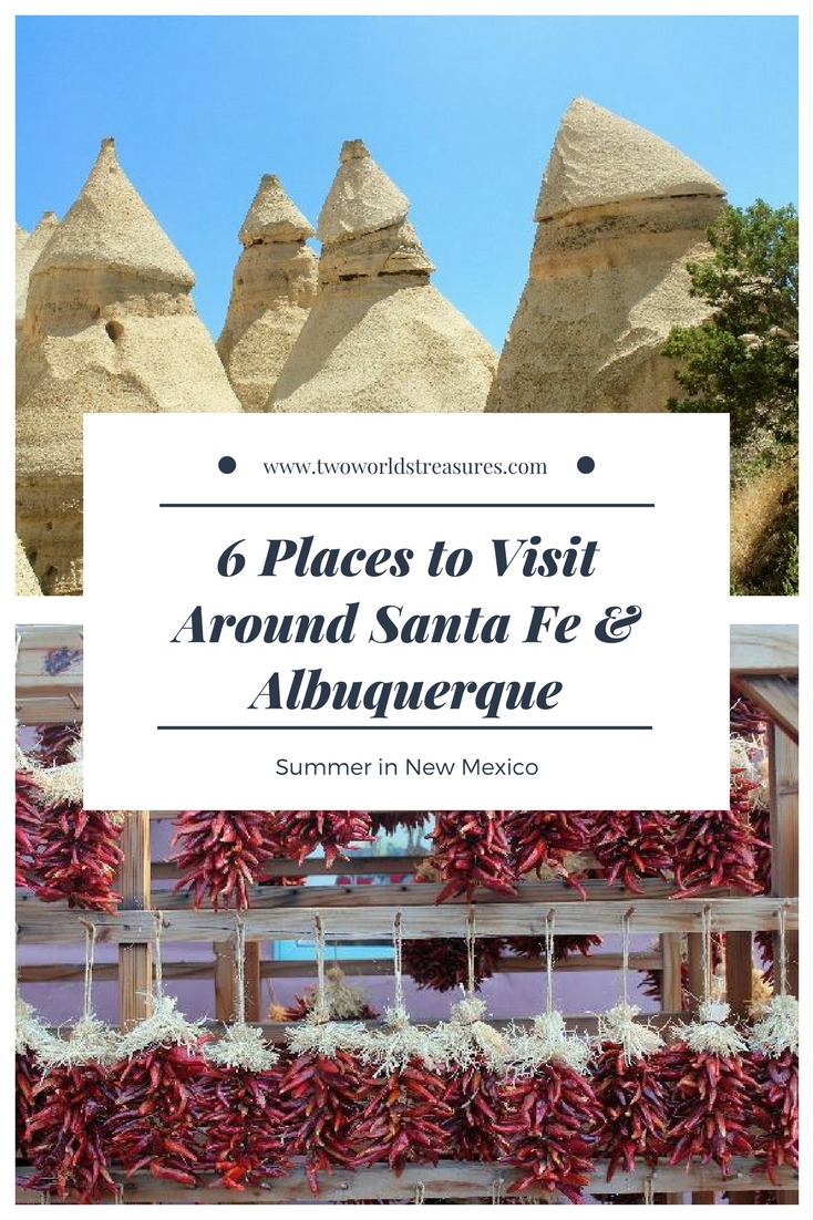 Places we recommended to visit at #SantaFe and #Albuquerque in #NewMexico after we made a trip twice in a row during summer.