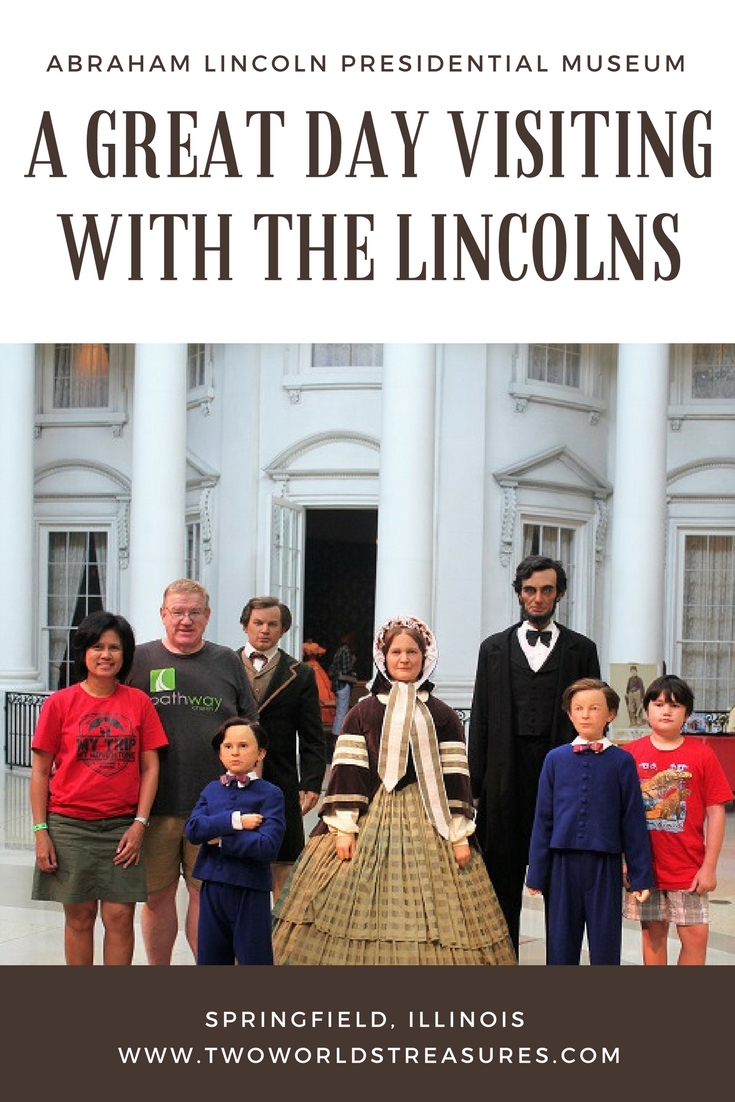 #abrahamlincolnpresidentialmuseum  #springfieldillinois #historytour Where everything became alive. #travelusa