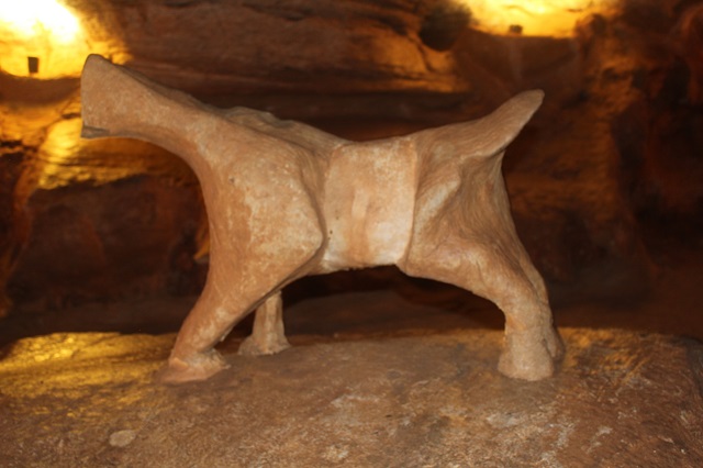 Longhorn Cavern - Rocky the Queen's Watchdog - Burnet, TX - Two Worlds Treasures