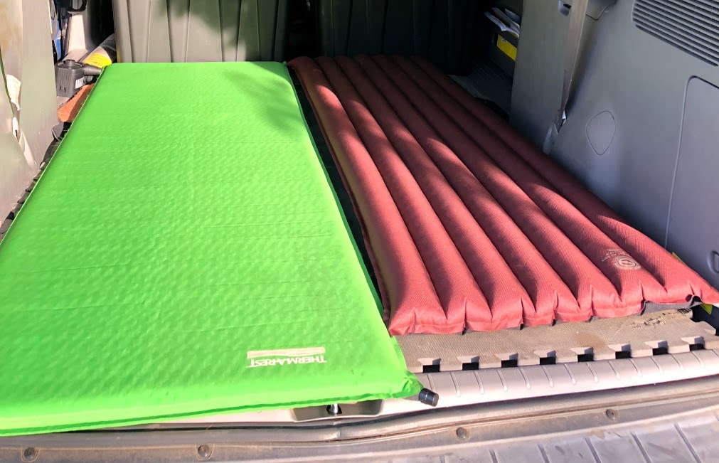 From Tent Camping to Minivan Camping - ourbed - Two Worlds Treasures