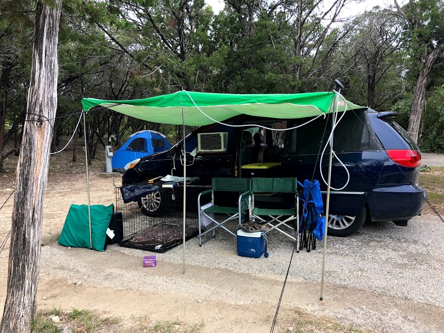 From Tent Camping to Minivan Camping - outsidelook - Two Worlds Treasures