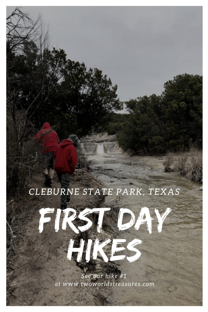 When Texas State Park encouraged people to do First Day Hikes on the first day of the year, we decided to do it - by ourselves without joining the park's program - even though it was cold and windy. To our surprised, there were a lot of people doing the first day hikes, from babies to grandparents. Read along for more hiking adventure in Cleburne State Park, Texas.