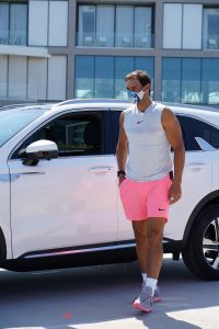 أسطورة التنس الاسبانى رافائيل نادال