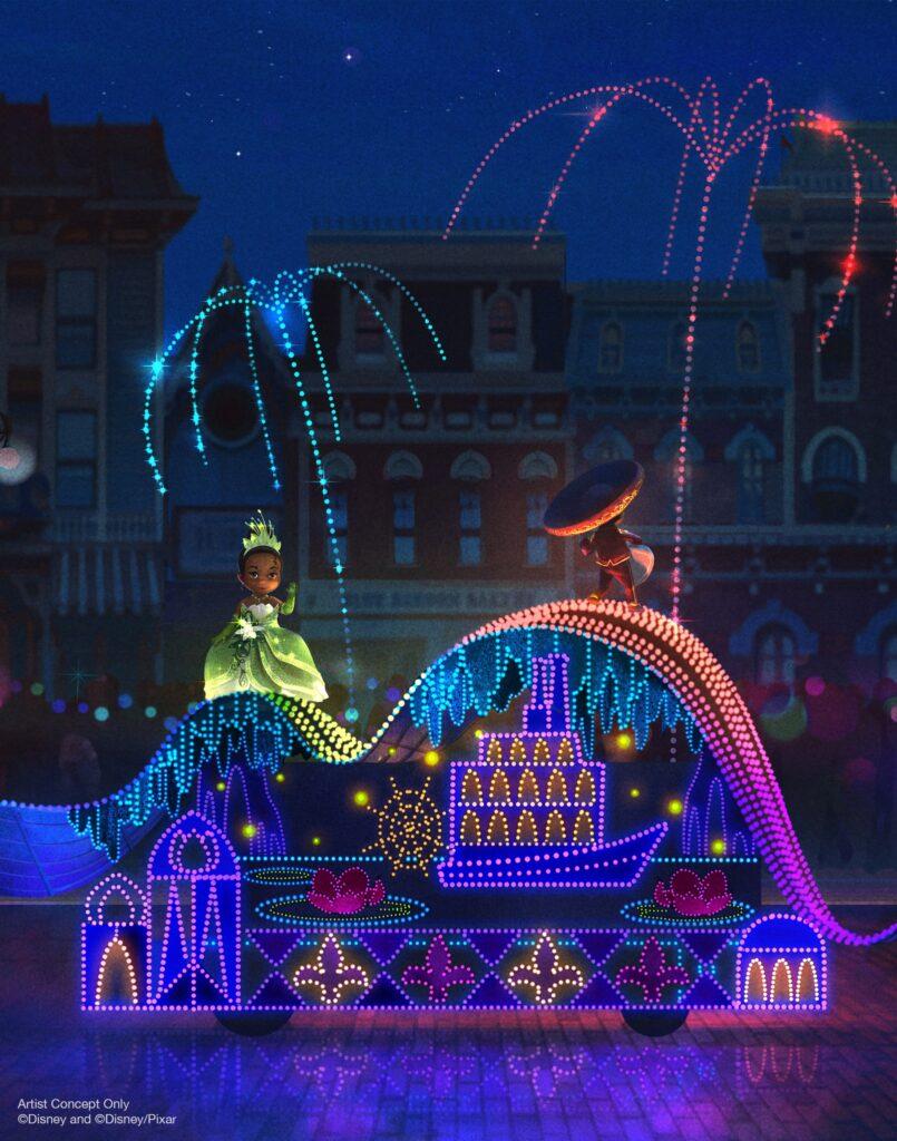New Grand Finale in the ‘Main Street Electrical Parade’ at Disneyland  2