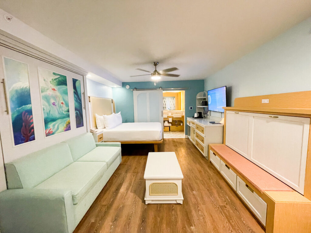 Disney's Caribbean Beach Resort Shifts Pirate Rooms to Little Mermaid Rooms 2 little mermaid