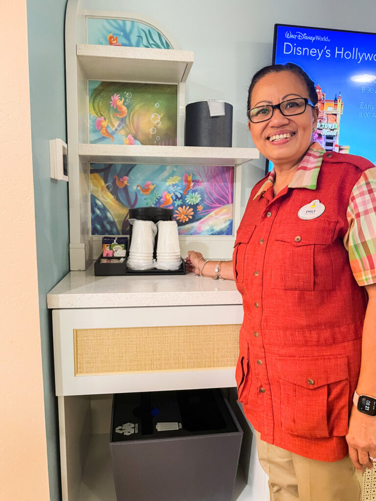 Disney's Caribbean Beach Resort Shifts Pirate Rooms to Little Mermaid Rooms 3 mermaid room