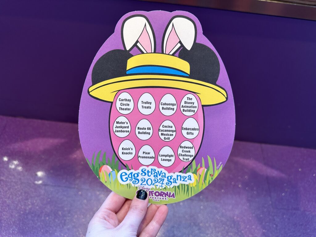 Guide to Disneyland's Eggstravaganza Scavenger Hunt 1 eggstravaganza