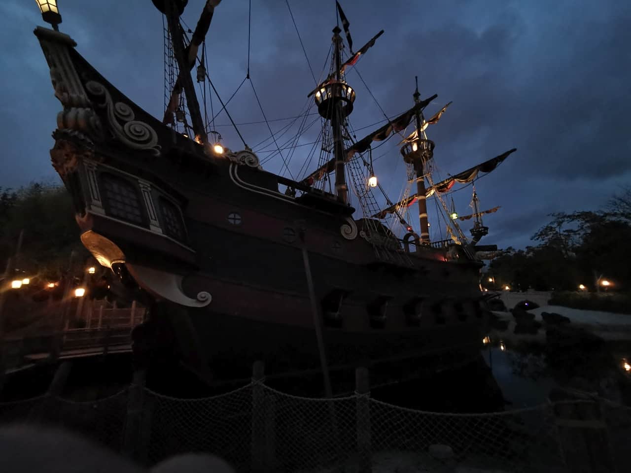 Nachts im Disneyland