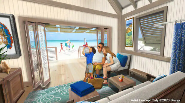 New Disney Cruise Line Island Available to Visit in 2024 9 cabana