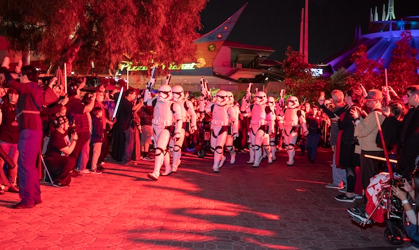 Guide to Disneyland After Dark: Star Wars Nite 3 troopers