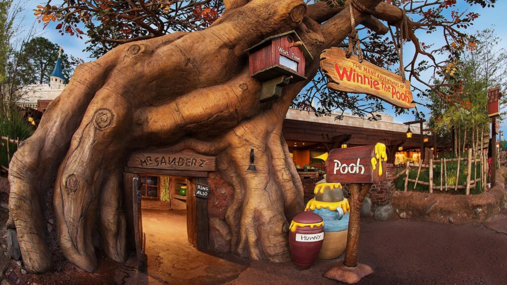 A Blast from the Past: 10 Rare Photos Celebrating 25 Years of the Honey-Loving Disney Pooh Ride! 9 Disney Pooh Ride