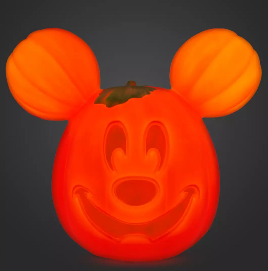 Disney Store Unveils New Mickey and Minnie Light Up Pumpkins for Halloween! 3 Mickey and Minnie Light Up Pumpkins