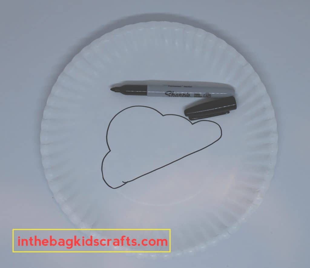 CLOUD CRAFT ACTIVITIES FOR PRESCHOOLERS STEP 1