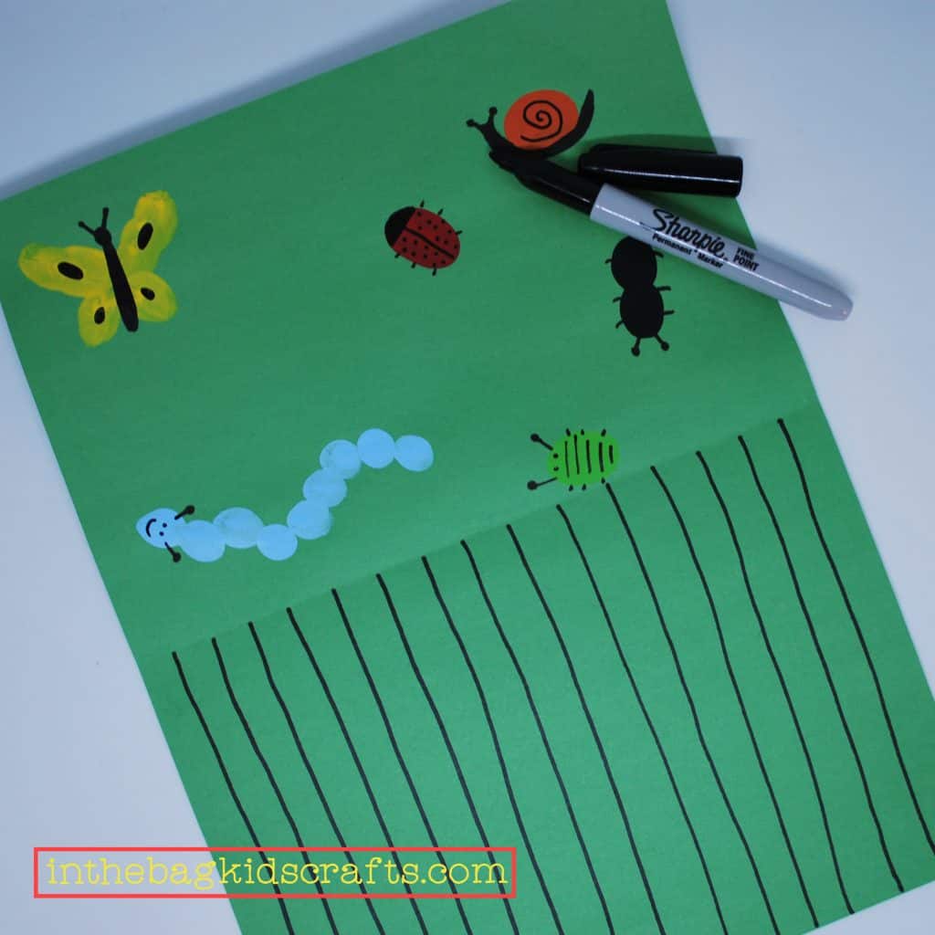 bugs in the grass scissor activity