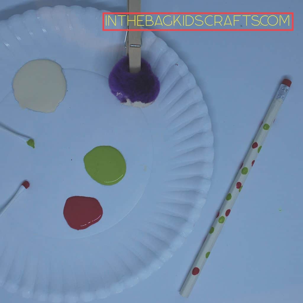 Painted Decorated Pencil 