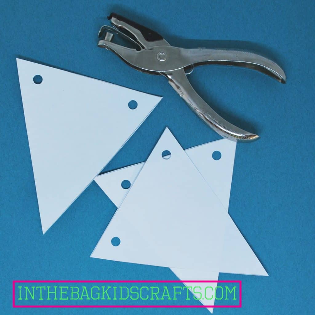 Easy Kids' Craft Scratch Art Banner Step 2