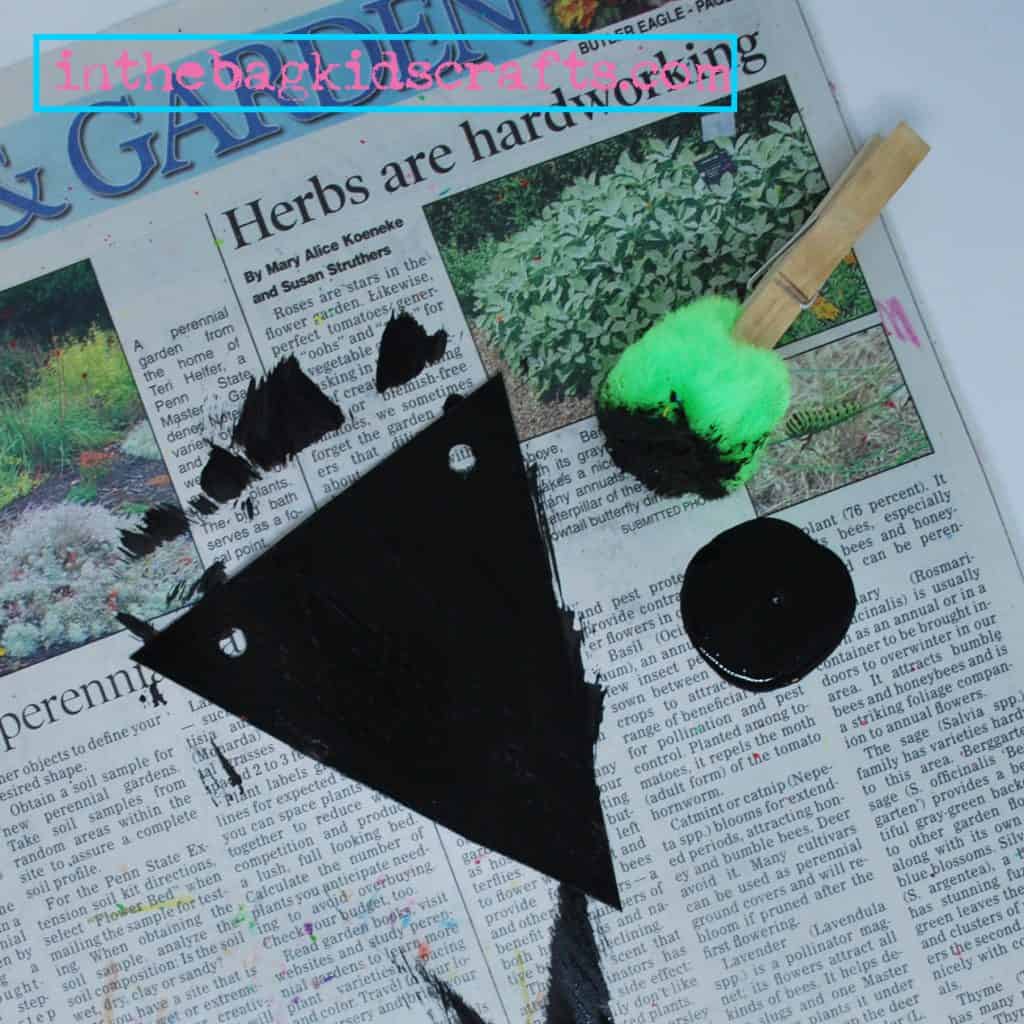 Easy Kids' Craft Scratch Art Banner Step 4
