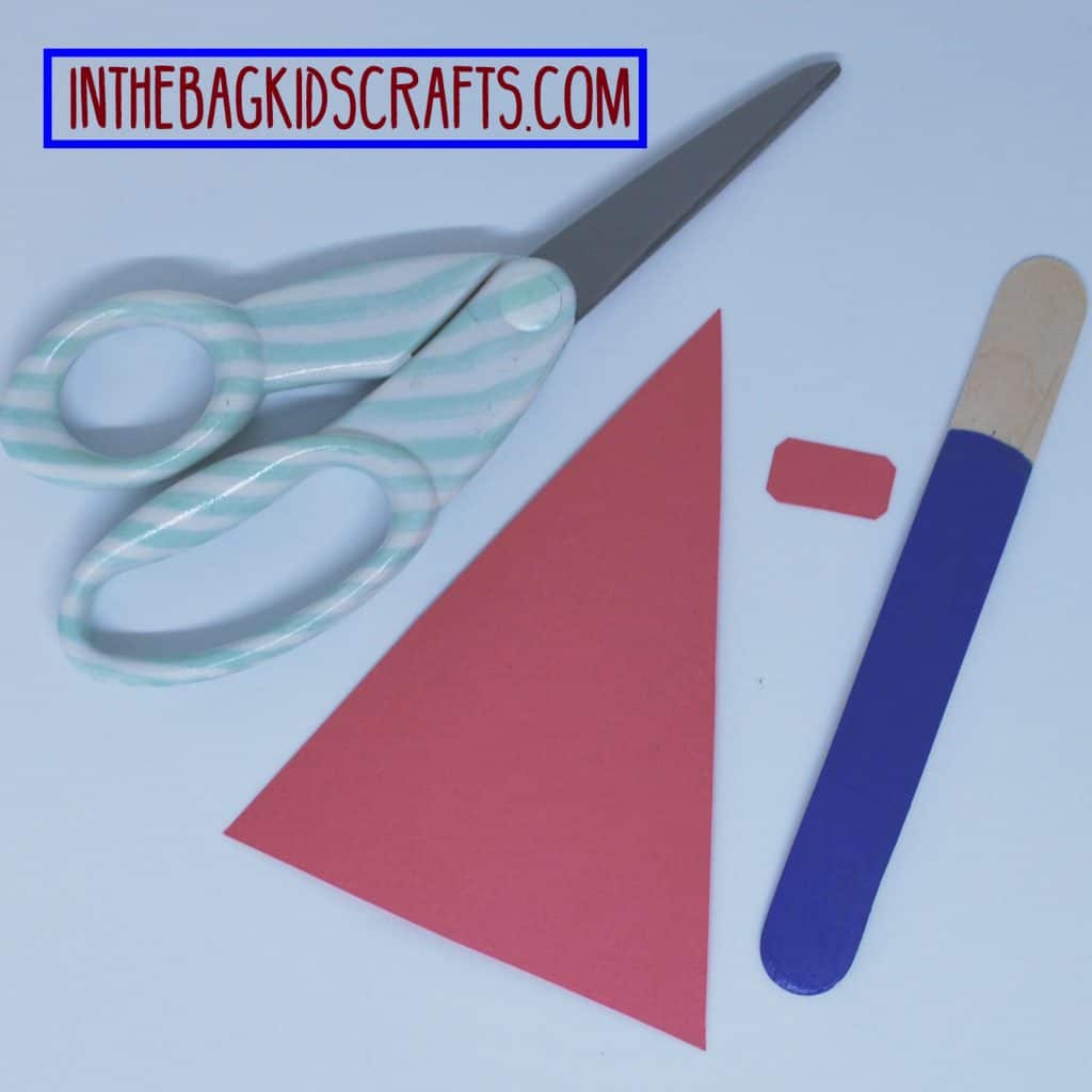 father's day easy kids' craft: super hero card step 2a