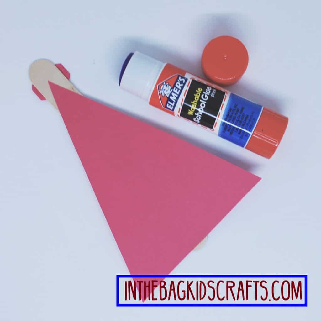 father's day easy kids' craft: super hero card step 2c