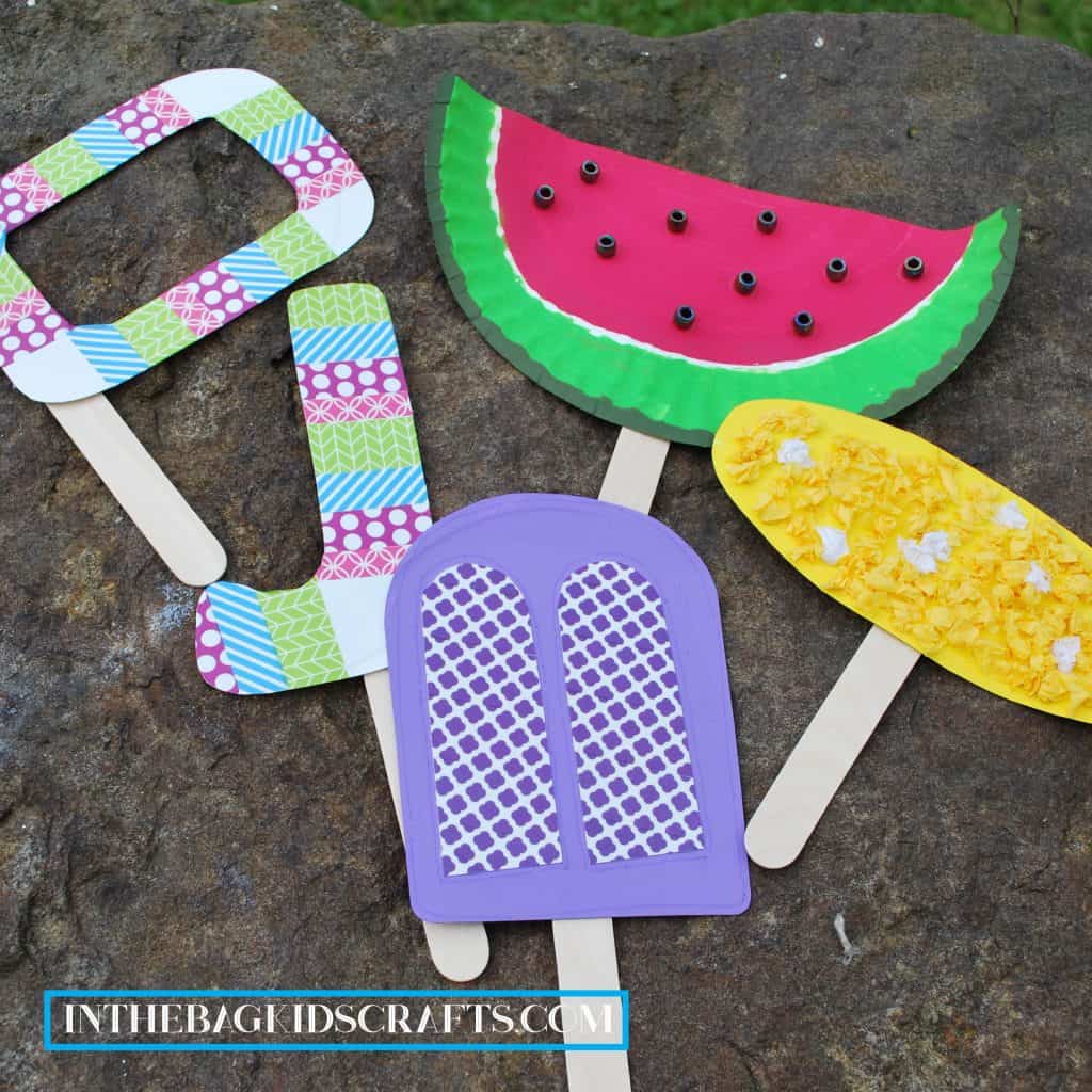 Easy Summertime Kids' Craft Photo Props 