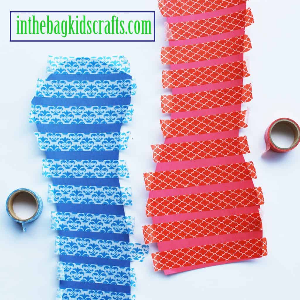 kids craft wall hanging step 2