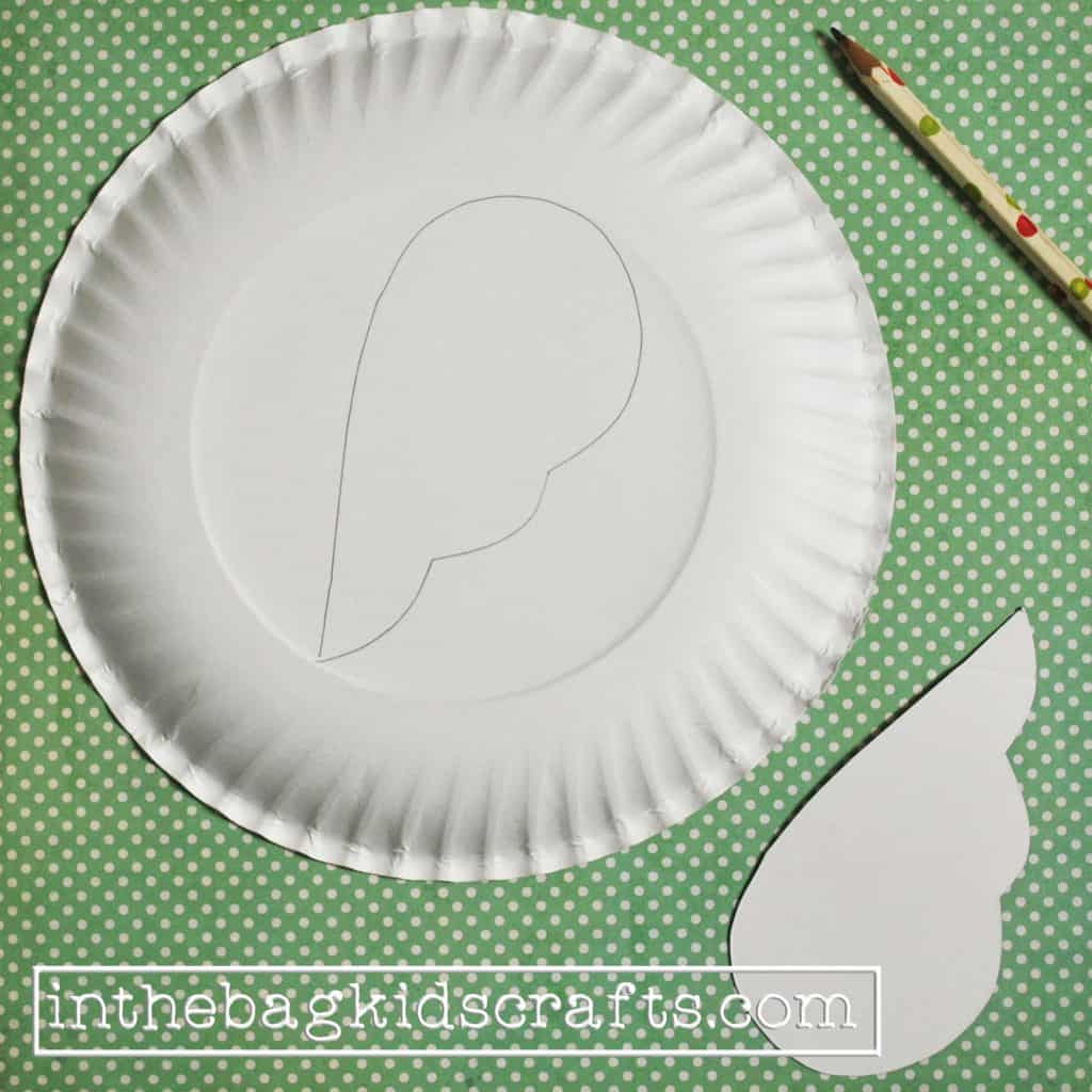 Easy kids craft songbird step 2