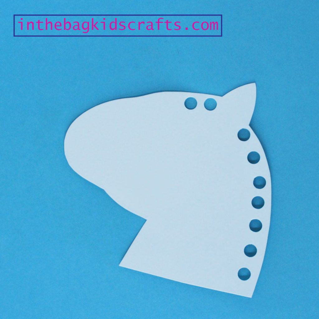 unicorn kids craft step 3