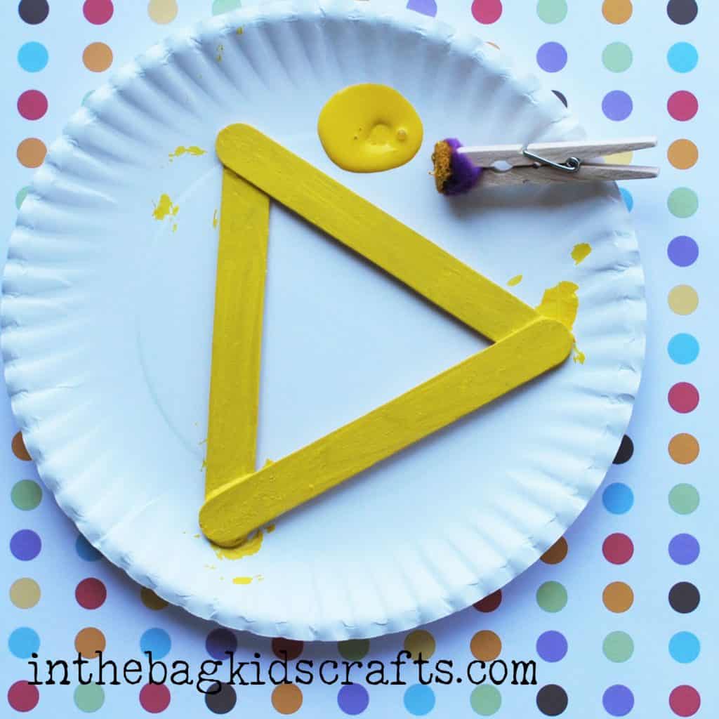 Summertime Kids Craft Pineapple step 3