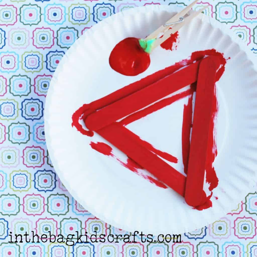 Triangle Strawberry step 3