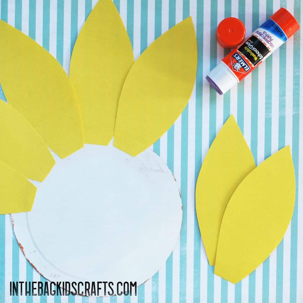 Sunflower step 5