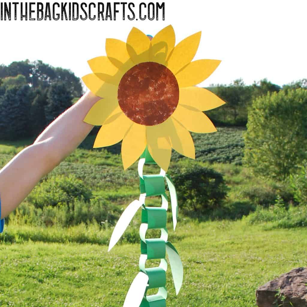Sunflower kids craft