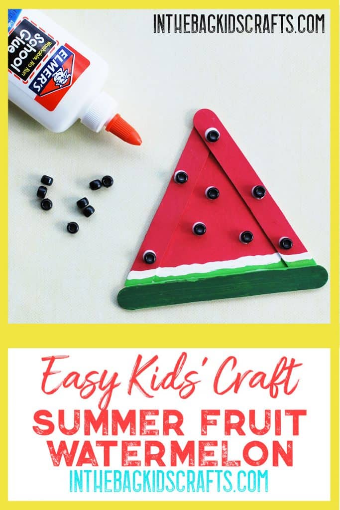 Watermelon Kids Craft