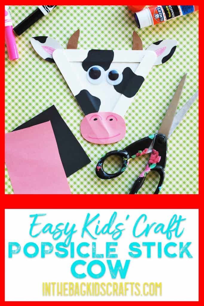 Easy cow craft 