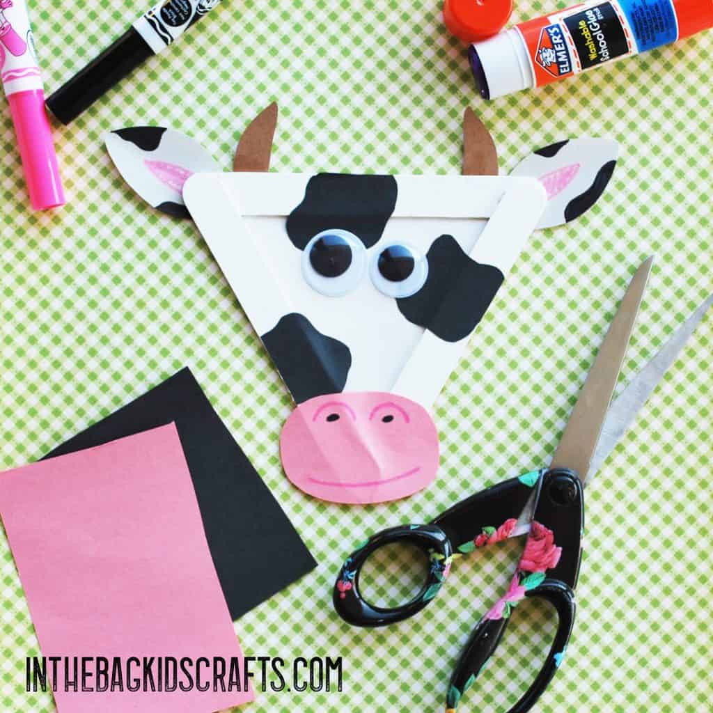 cow kids craft step 5