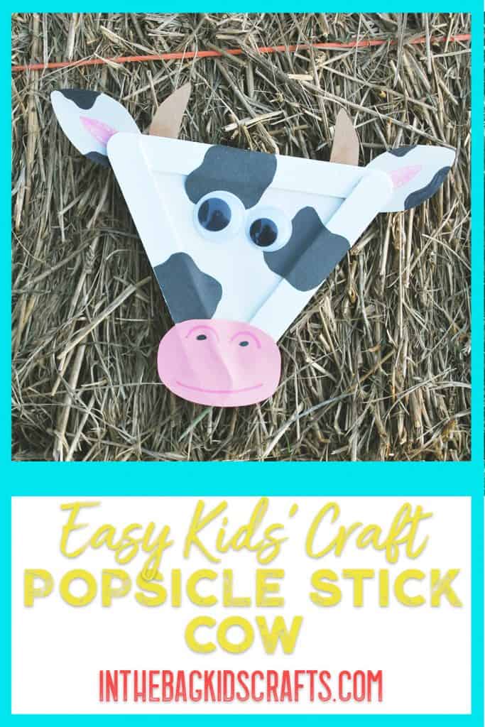 Easy cow craft for kids 