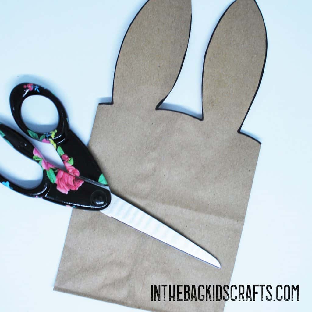 bunny gift bag step 2