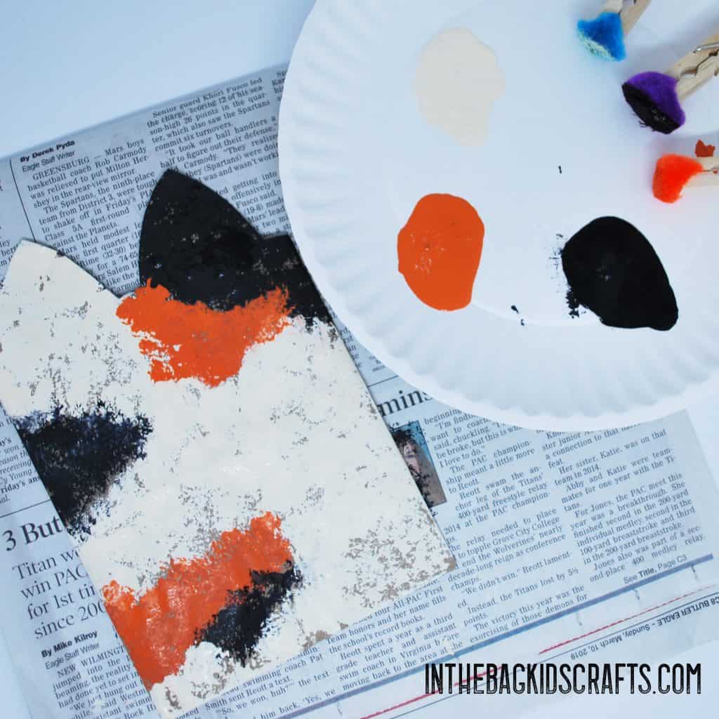 kitty gift bag kids craft