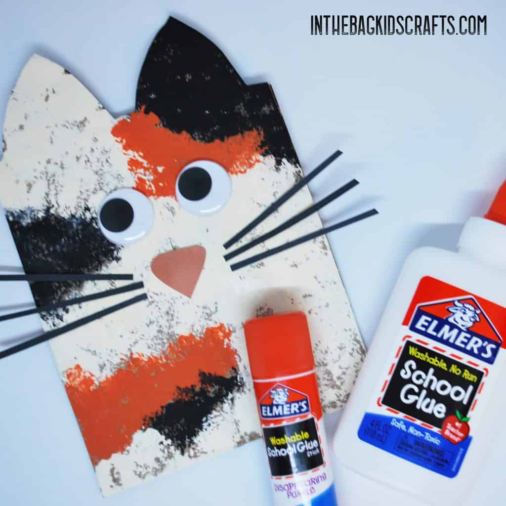 kitty gift bag kids craft