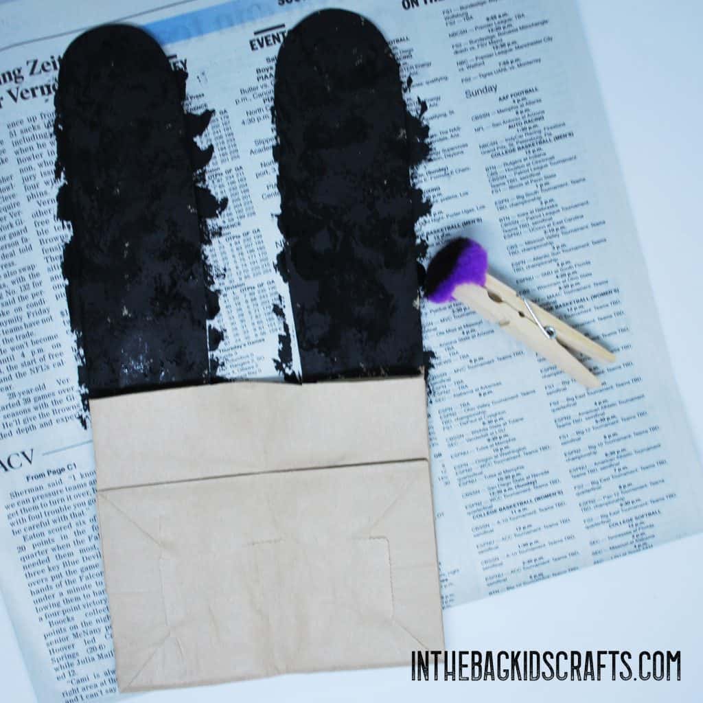 puppy gift bag kids craft