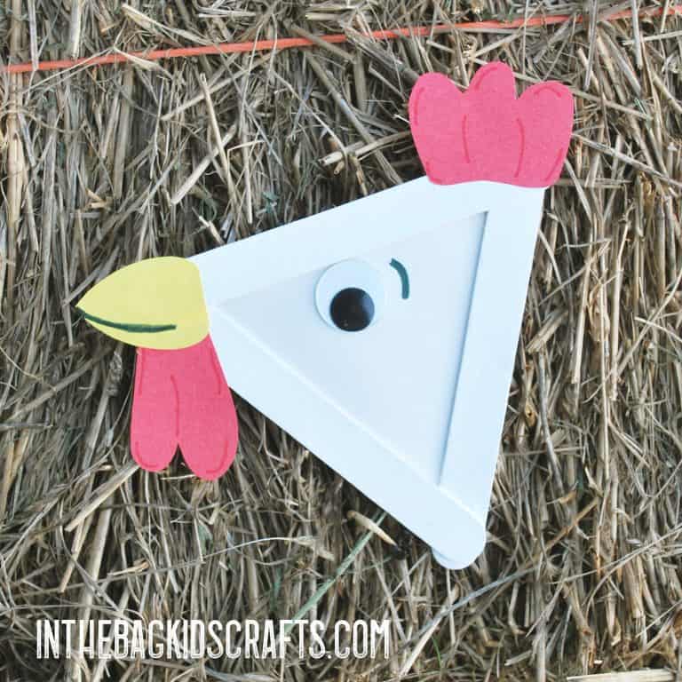 FARM ANIMAL CRAFTS ROOSTER CRAFT