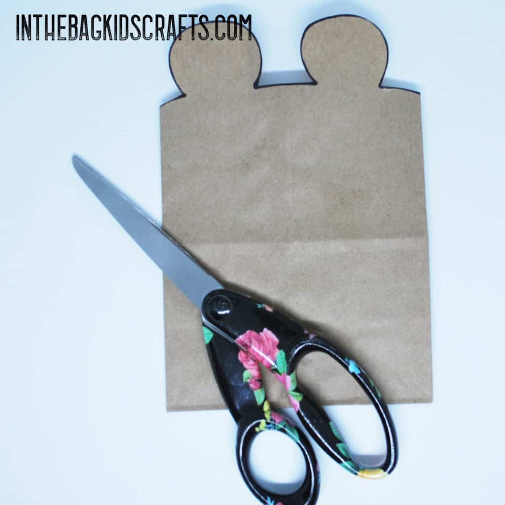 bear gift bag step 2