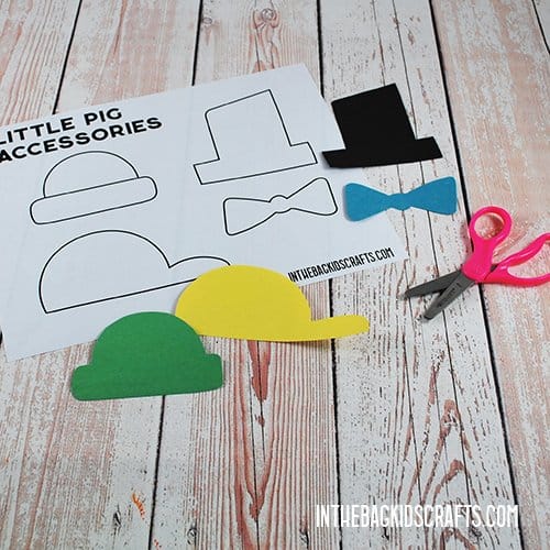 THREE LITTLE PIGS CRAFT STEP 6
