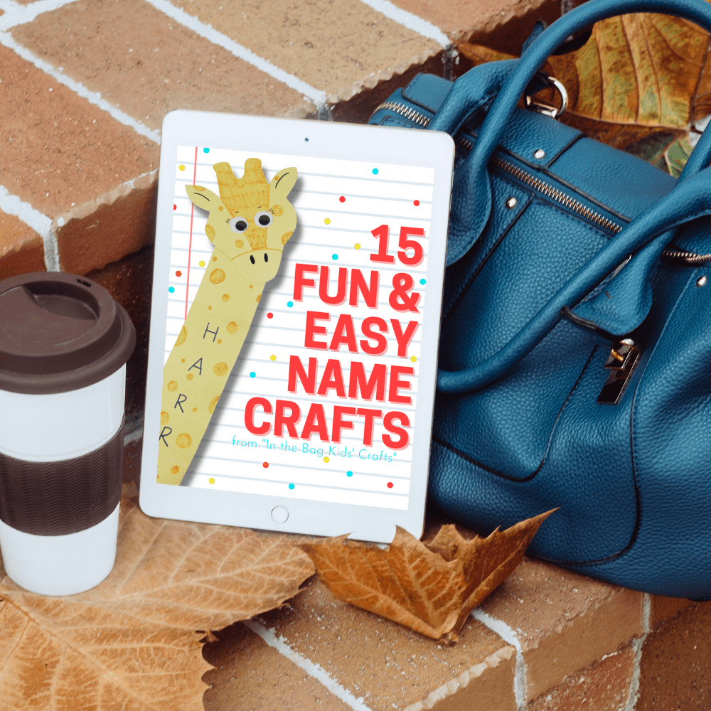 Name Crafts collection ipad image in fall setting 