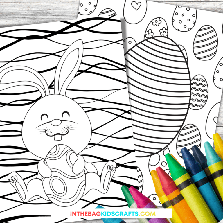 Free Easter Coloring pages for Kids
