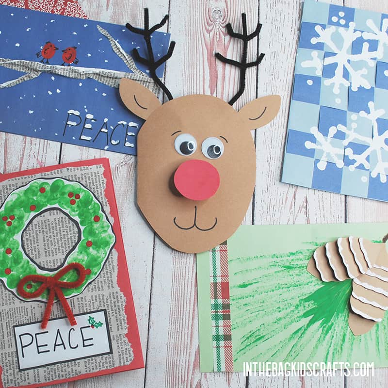 CHRISTMAS CARD IDEAS FOR KIDS