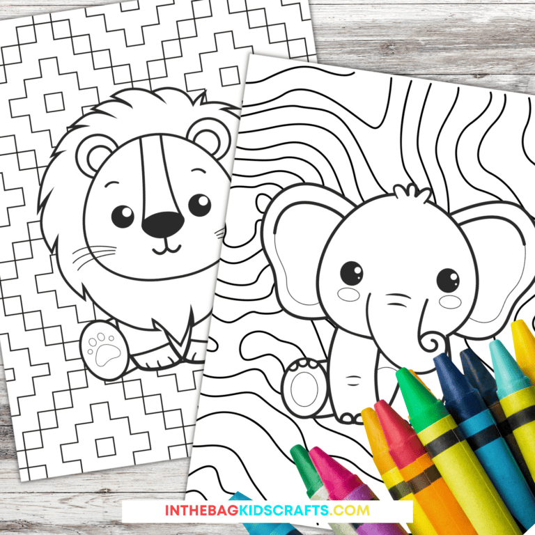 Printable Zoo Coloring Pages