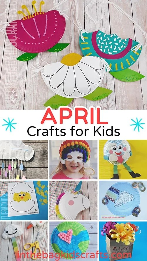 April Crafts for Kids Spring Crafts and More 