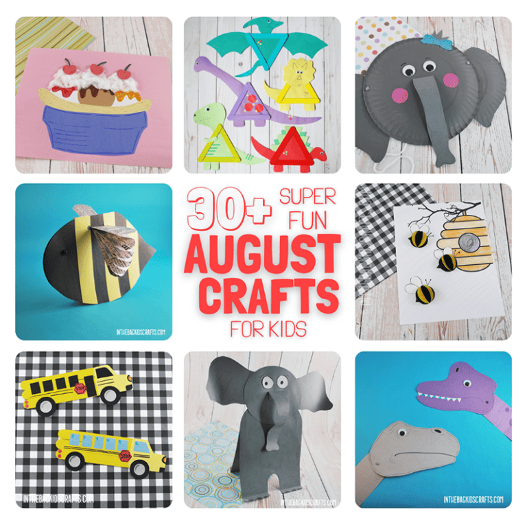 August crafts for kids
