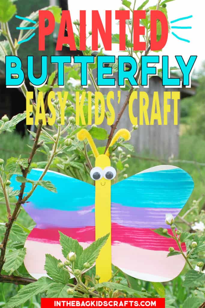 BUTTERFLY KIDS CRAFT 
