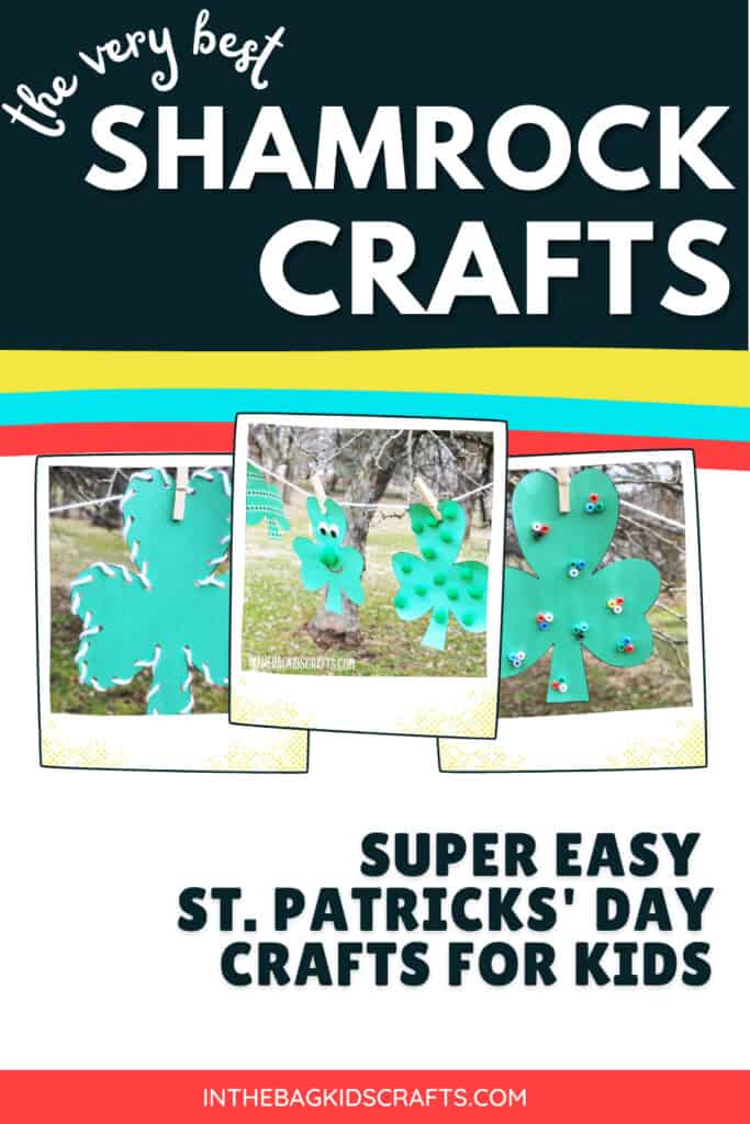CLOVER CRAFTS FOR ST. PATRICKS DAY 